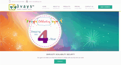 Desktop Screenshot of 3vays.com